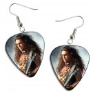 Slayer Guitar Pick Plectrum Playable Earrings Licensed Live Performance C