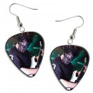 Slipknot Guitar Pick Plectrum Playable Earrings Licensed Live Performance A