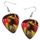 Steel Panther Michael Starr Guitar Pick Plectrum Playable Earrings Licensed Live Performance A
