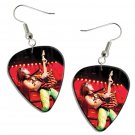 Steel Panther Michael Starr Guitar Pick Plectrum Playable Earrings Licensed Live Performance B
