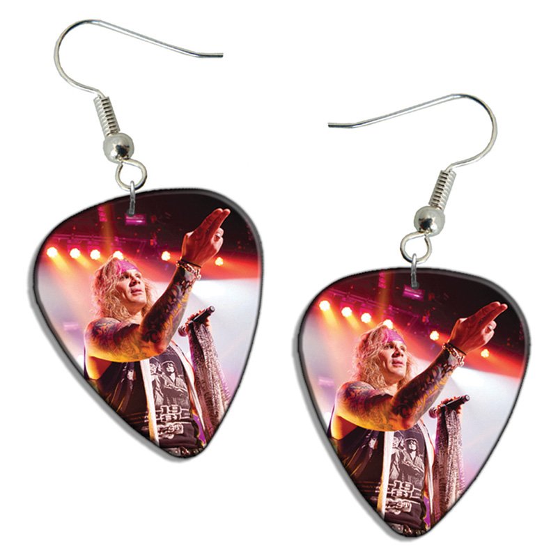 Steel Panther Michael Starr Guitar Pick Plectrum Playable Earrings