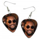 The Black Eyed Peas Guitar Pick Plectrum Playable Earrings Licensed Live Performance A