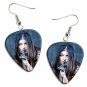 The Black Eyed Peas Guitar Pick Plectrum Playable Earrings Licensed Live Performance C