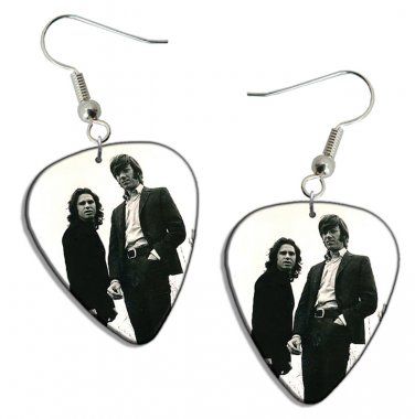 The Doors Jim Morrison Guitar Pick Plectrum Playable Earrings Licensed Live Performance A