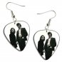 The Doors Jim Morrison Guitar Pick Plectrum Playable Earrings Licensed Live Performance A