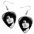 The Doors Jim Morrison Guitar Pick Plectrum Playable Earrings Licensed Live Performance B