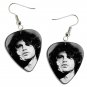 The Doors Jim Morrison Guitar Pick Plectrum Playable Earrings Licensed Live Performance B