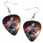 The Used Guitar Pick Plectrum Playable Earrings Licensed Live Performance A