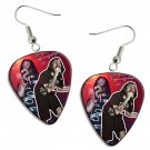 The Used Guitar Pick Plectrum Playable Earrings Licensed Live Performance B