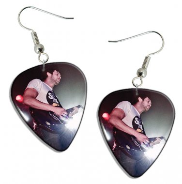 The Used Guitar Pick Plectrum Playable Earrings Licensed Live Performance C