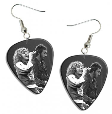 The Who Guitar Pick Plectrum Playable Earrings Licensed Live Performance B