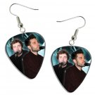 You Me At Six Guitar Pick Plectrum Playable Earrings Licensed Live Performance B
