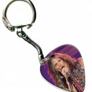 Aerosmith Steven Tyler Guitar Pick Plectrum Playable Key Ring Licensed Live Performance C