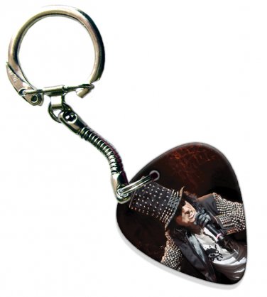 Alice Cooper Guitar Pick Plectrum Playable Key Ring Licensed Live Performance A
