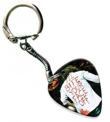 Alice Cooper Guitar Pick Plectrum Playable Key Ring Licensed Live Performance B