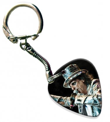 Alice Cooper Guitar Pick Plectrum Playable Key Ring Licensed Live Performance C