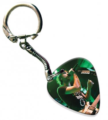 All Time Low Alex Gaskarth Guitar Pick Plectrum Playable Key Ring Licensed Live Performance A