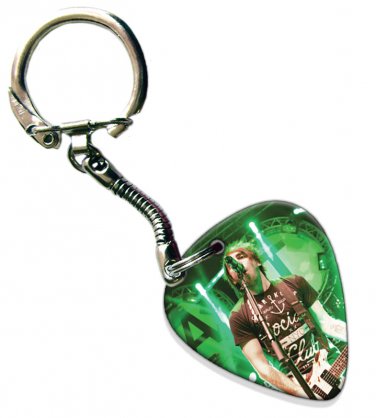 All Time Low Alex Gaskarth Guitar Pick Plectrum Playable Key Ring Licensed Live Performance B