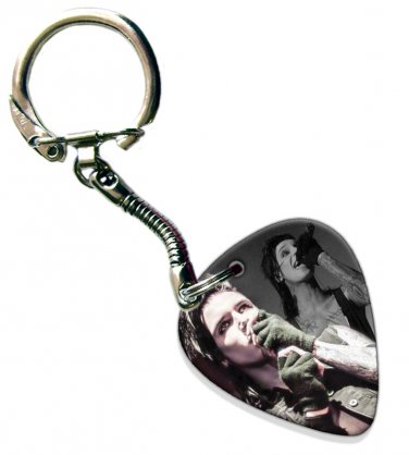 Black Veil Brides Andy Biersack Guitar Pick Plectrum Playable Key Ring Licensed Live Performance B