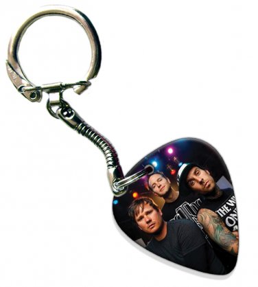Blink 182 Guitar Pick Plectrum Playable Key Ring Licensed Live Performance B