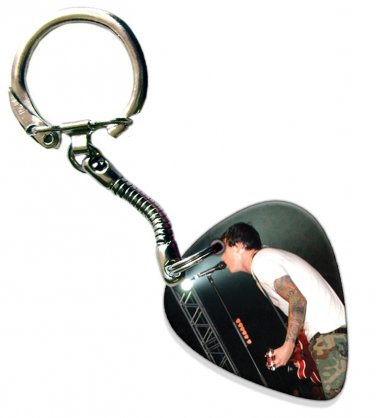 Blink 182 Guitar Pick Plectrum Playable Key Ring Licensed Live Performance C