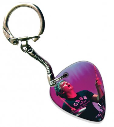 Blondie Guitar Pick Plectrum Playable Key Ring Licensed Live Performance A
