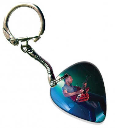 Fun Guitar Pick Plectrum Playable Key Ring Licensed Live Performance A