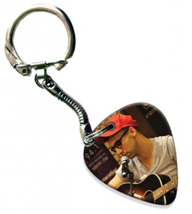 Fun Guitar Pick Plectrum Playable Key Ring Licensed Live Performance C