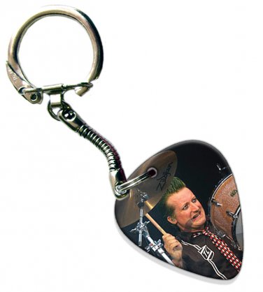 Green Day Guitar Pick Plectrum Playable Key Ring Licensed Live Performance C