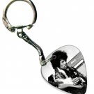 Jimi Hendrix Guitar Pick Plectrum Playable Key Ring Licensed Live Performance A