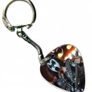 Kiss Gene Simmons Guitar Pick Plectrum Playable Key Ring Licensed Live Performance B