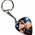 Megadeth Dave Mustaine Guitar Pick Plectrum Playable Key Ring Licensed Live Performance C