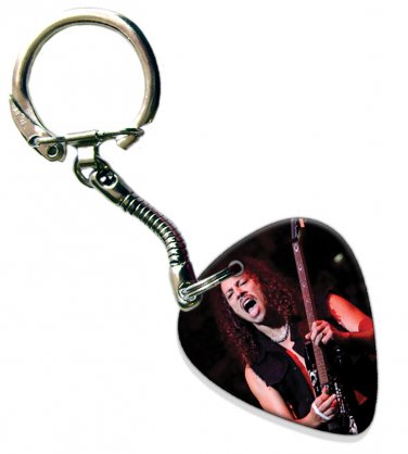Metallica Guitar Pick Plectrum Playable Key Ring Licensed Live Performance C