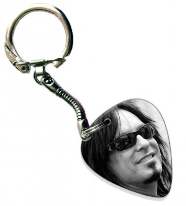 Motley Crue Guitar Pick Plectrum Playable Key Ring Licensed Live Performance C