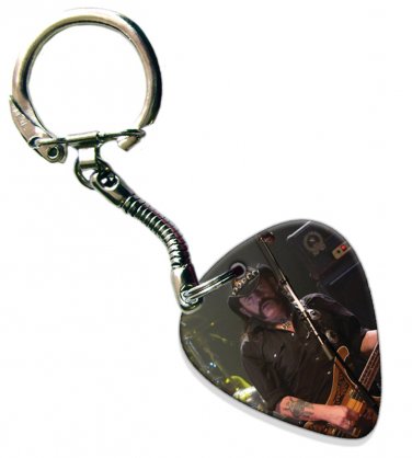 Motorhead Lemmy Guitar Pick Plectrum Playable Key Ring Licensed Live Performance A