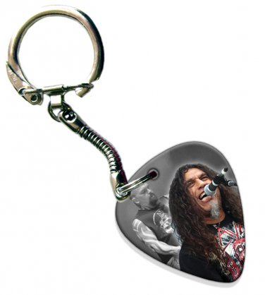 Slayer Guitar Pick Plectrum Playable Key Ring Licensed Live Performance B