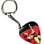 Steel Panther Michael Starr Guitar Pick Plectrum Playable Key Ring Licensed Live Performance B