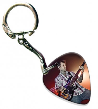 The Used Guitar Pick Plectrum Playable Key Ring Licensed Live Performance A
