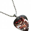 30 Seconds to Mars Jared Leto Guitar Pick Plectrum Chain Playable Necklace Licensed Live Performance
