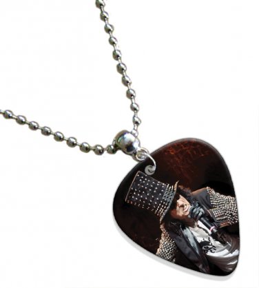 Alice Cooper Guitar Pick Plectrum Chain Playable Necklace Licensed Live Performance A