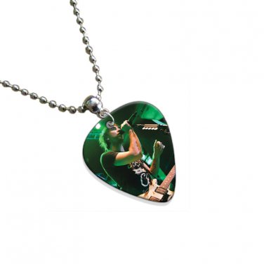 All Time Low Alex Gaskarth Guitar Pick Plectrum Chain Playable Necklace Licensed Live Performance A