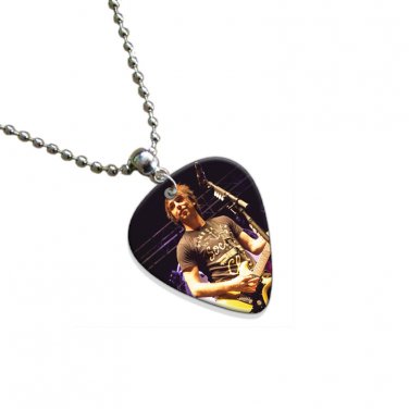 All Time Low Alex Gaskarth Guitar Pick Plectrum Chain Playable Necklace Licensed Live Performance C