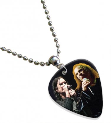 Black Sabbath Ozzy Guitar Pick Plectrum Chain Playable Necklace Licensed Live Performance B
