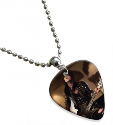 Black Veil Brides Andy Biersack Guitar Pick Plectrum Chain Playable Necklace Licensed Live Performan