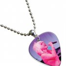 Blondie Guitar Pick Plectrum Chain Playable Necklace Licensed Live Performance B