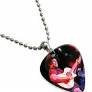 Clint Black Guitar Pick Plectrum Chain Playable Necklace Licensed Live Performance A