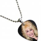 Dolly Parton Guitar Pick Plectrum Chain Playable Necklace Licensed Live Performance A