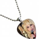 Dolly Parton Guitar Pick Plectrum Chain Playable Necklace Licensed Live Performance B