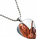 Haim Guitar Pick Plectrum Chain Playable Necklace Licensed Live Performance B