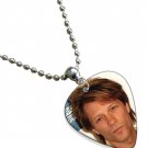 Jon Bon Jovi Guitar Pick Plectrum Chain Playable Necklace Licensed Live Performance B